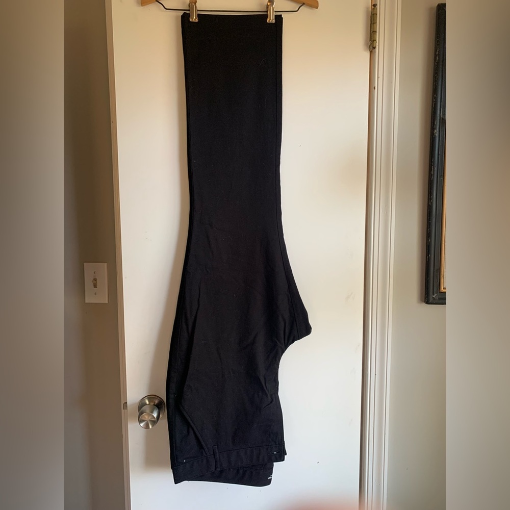Old Navy boot cut black pants. Size 18